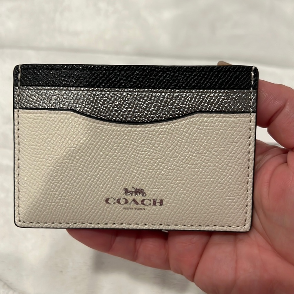 Coach credit card holder NWT
